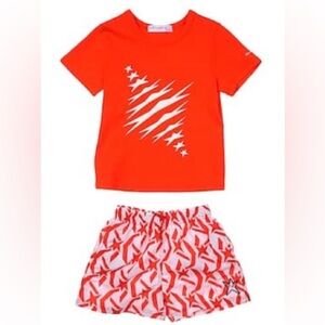 Agatha Ruiz De La Prada Baby Swim Trunks and Top Size 6Y